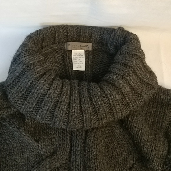 Elsamanda XL alpaca-wool-acrylic blend sweater - Picture 9 of 10